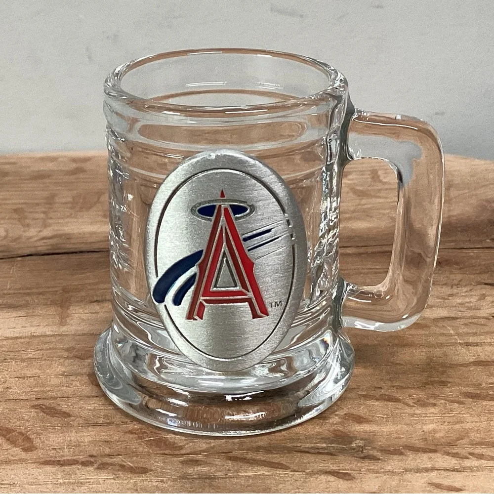 🔴 Los Angeles Angels Souvenir Shot Glass - Beer Styled Mug - Pewter Collectible